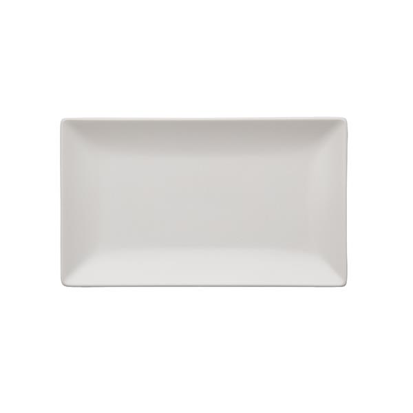 Aida Quadro tallerken 25×15 cm Hvid