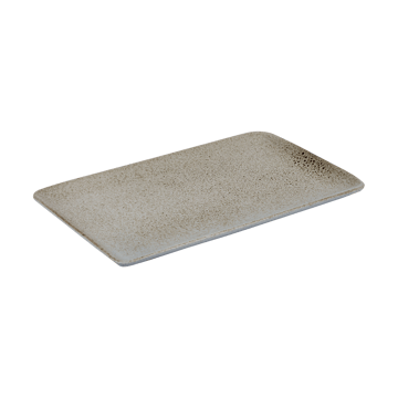 Raw tallerken 23,5x15 cm - Sandy beige - Aida