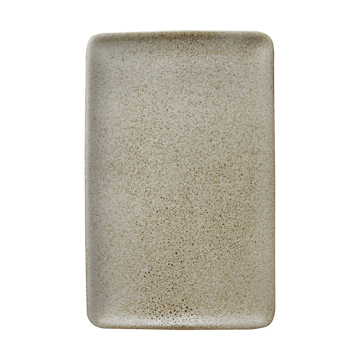 Raw tallerken 23,5x15 cm - Sandy beige - Aida