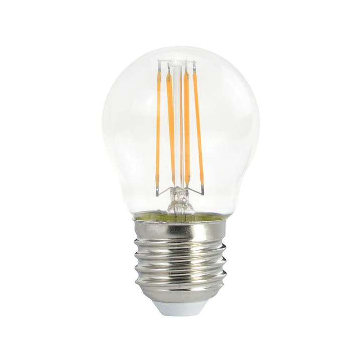 Airam Filament LED-globepære lyskilde, klar, dæmpbar e27, 4w Airam