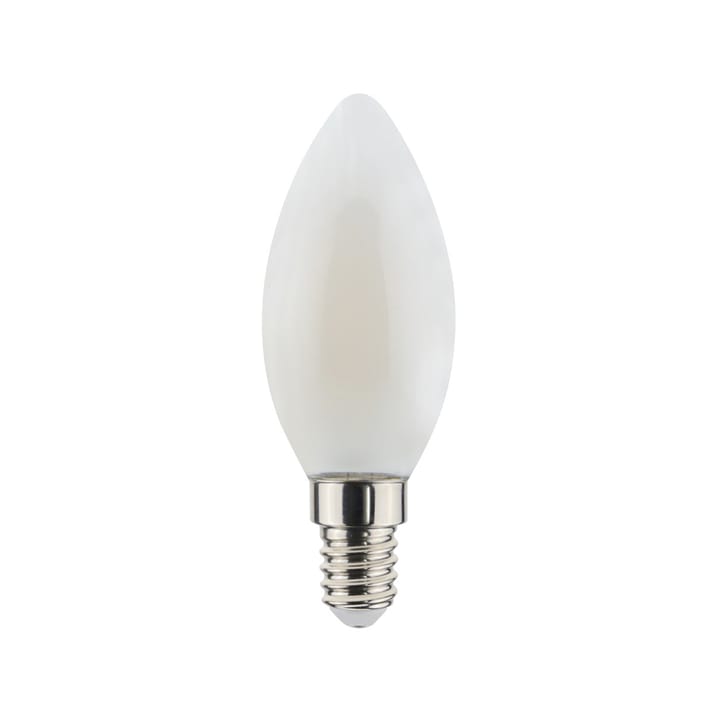 Airam Filament LED-kronelys C37 lyskilde, opal, dæmpbar e14, 5w Airam