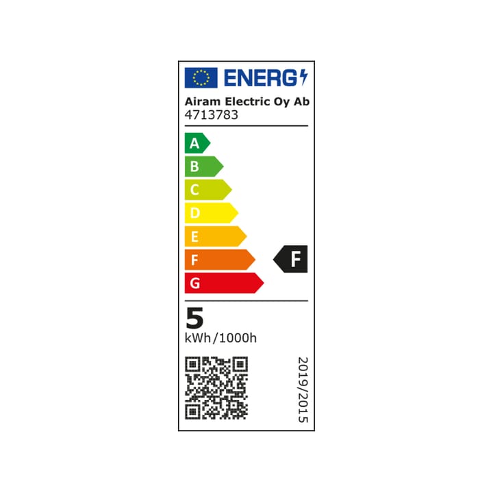 Airam LED MR16 36° lyskilde, Klar, dæmpbar gu5.3, 5w Airam