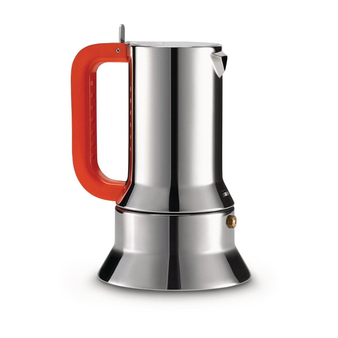 Alessi 9090 manico forato espresso kaffebrygger 3 kopper