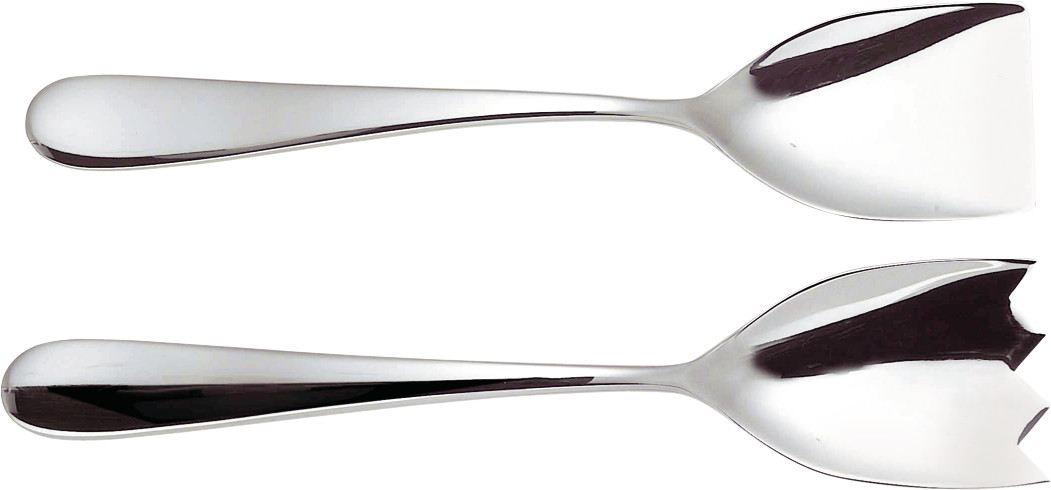 Alessi Nuovo Milano salatbestik Chrome