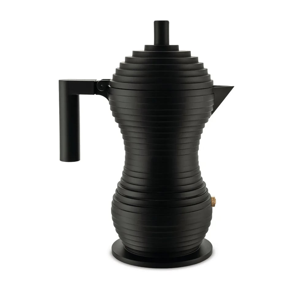 Alessi Pulcina espressomaskine sort 30 cl