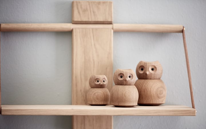 Andersen Owl træfigur Small, Oak Andersen Furniture