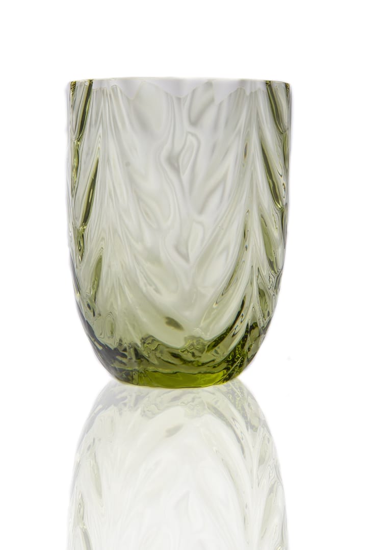 Wave drikkeglas 25 cl, Olivegreen Anna Von Lipa