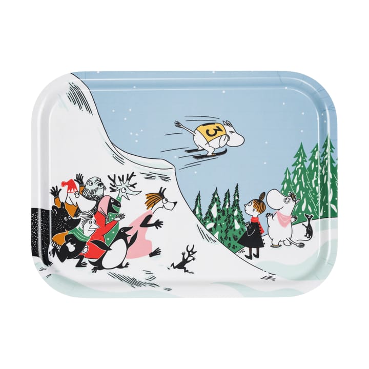 Moomin bakke 27x20 cm - Ski jumping - Arabia