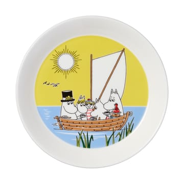 Moomin plate Bonfire & Sailing 2 parts - 19 cm - Arabia