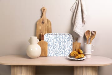 Mougli Blue bakke 33x43 cm - Blue/White - Åry Home