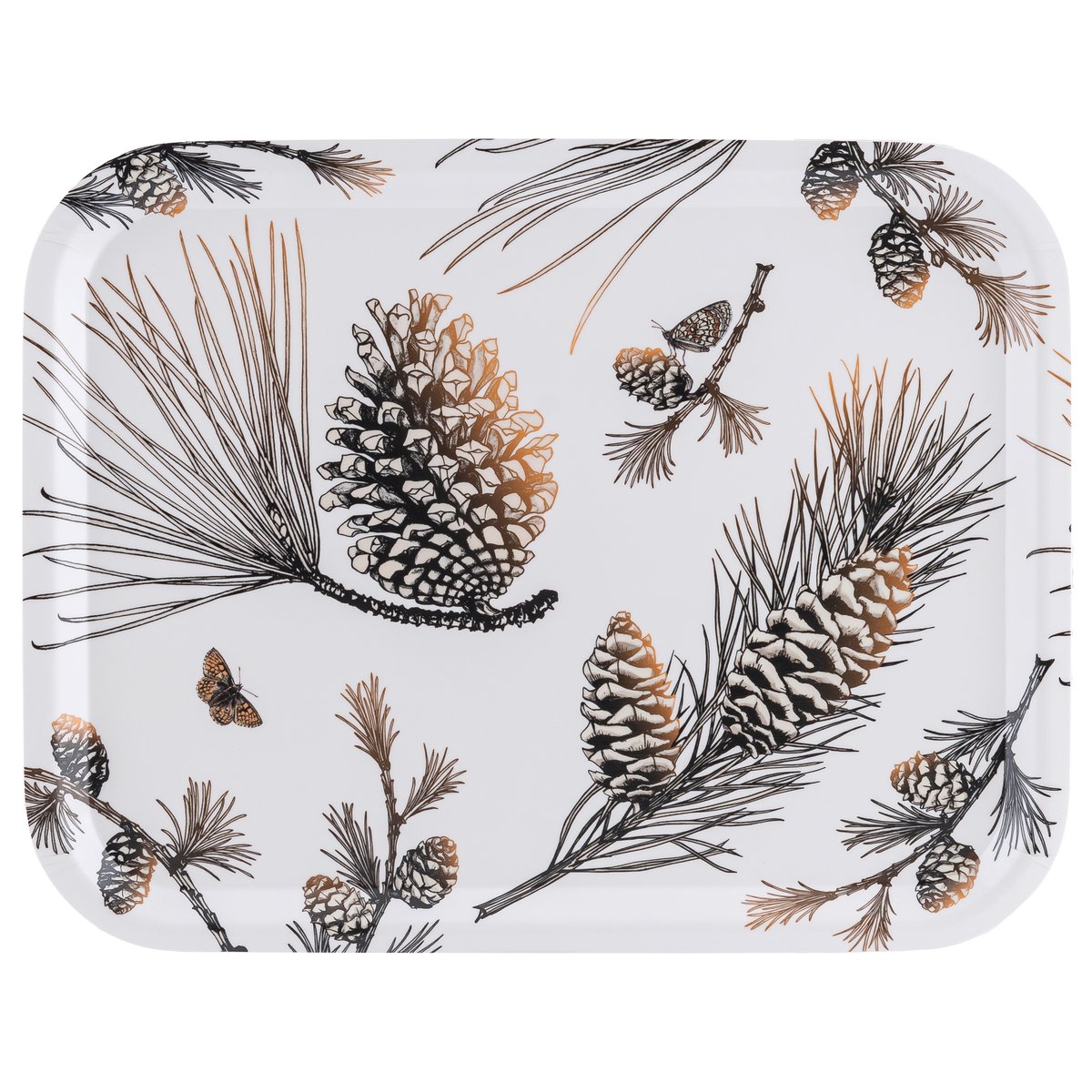 Åry Home Pine Cone bakke 28×36 cm Cotton white