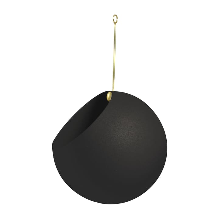 GLOBE hængende krukke Ø17 cm h28 cm, Black AYTM