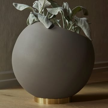 Globe urtepotte Ø37 cm - Taupe - AYTM