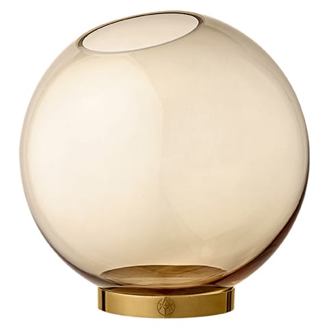 Globe vase large, rav-guld AYTM