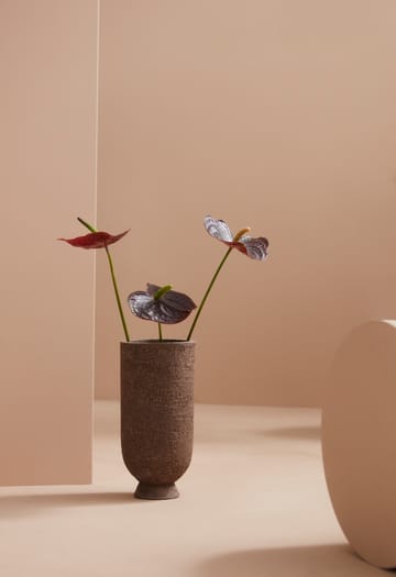 Terra krukke/vase Ø13 cm - Java brown - AYTM