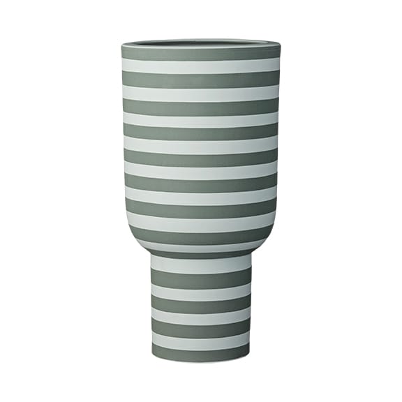 Varia vase 30 cm - Dusty green-forest - AYTM