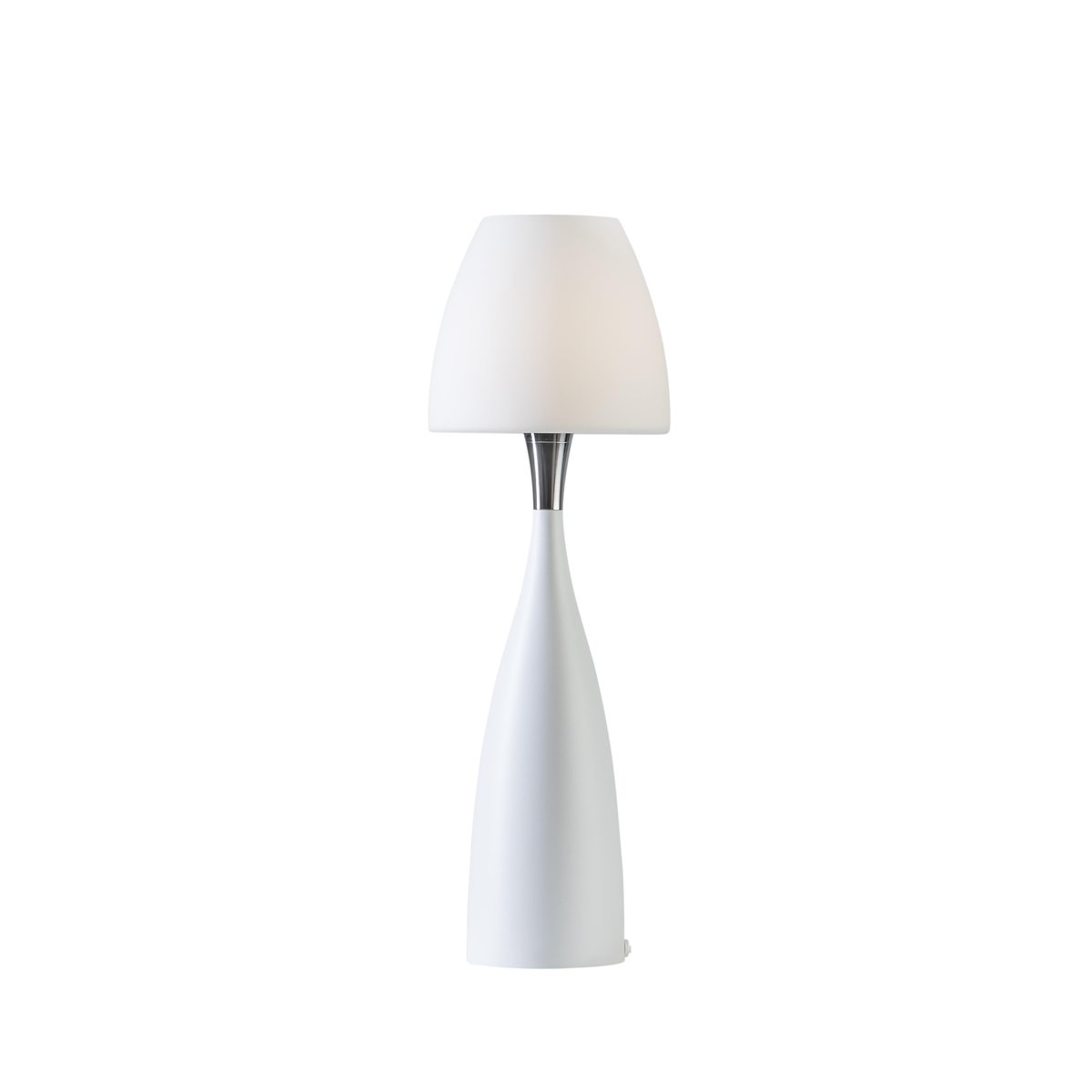 Belid Anemon bordlampe stor hvid opal