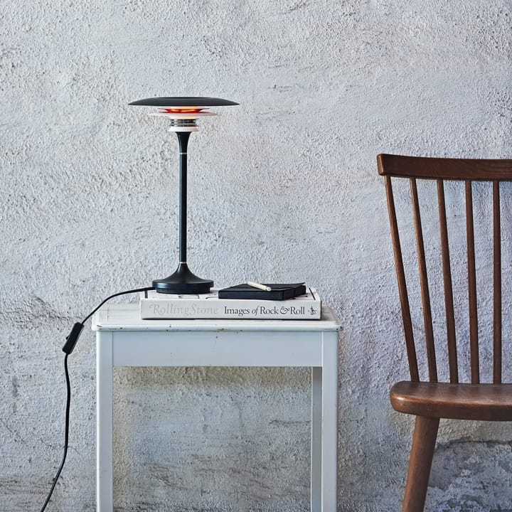 Diablo bordlampe Ø20 cm, Matsort/Blankrød  Belid