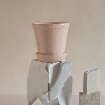 Helena krukke glaseret Ø16 cm - Quartz rose - Bergs Potter