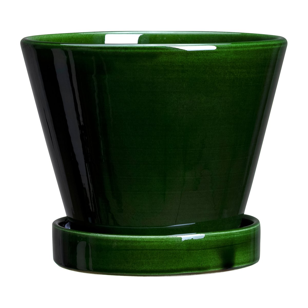 Bergs Potter Julie krukke glaseret Ø21 cm Green