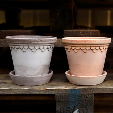 Københavner blomsterkrukke Ø18 cm - Grå - Bergs Potter