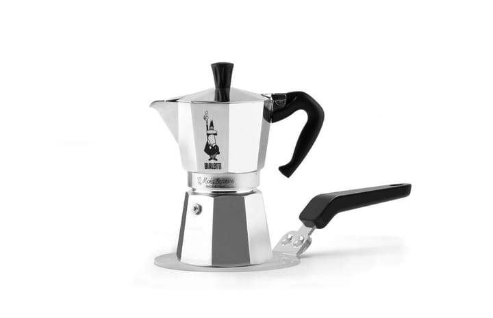 Bialetti induktionsplade Ø13 cm, Sølv-sort Bialetti