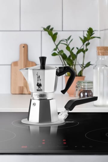 Bialetti induktionsplade Ø13 cm - Sølv-sort - Bialetti