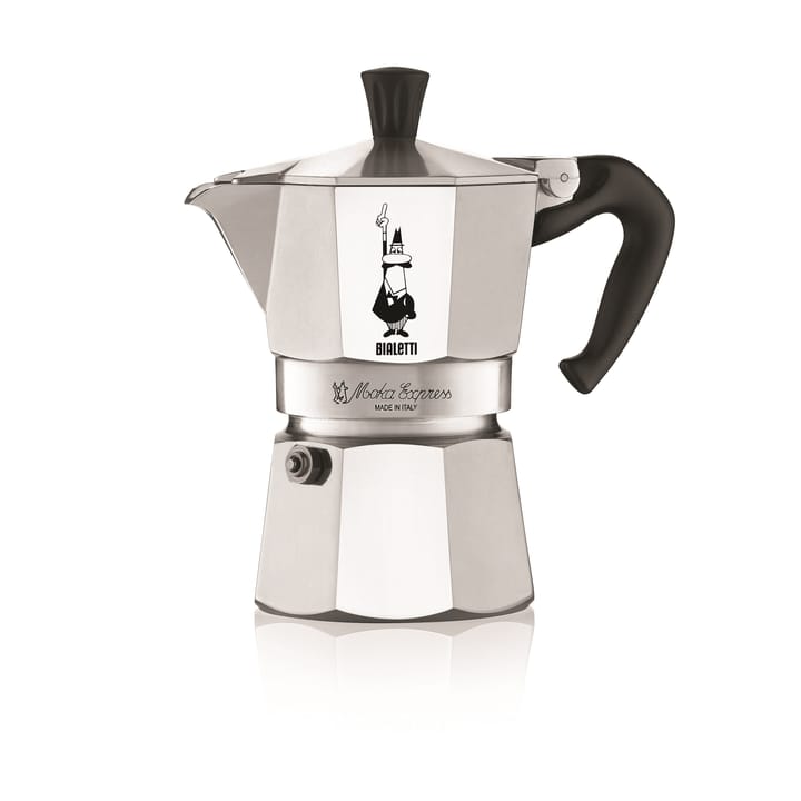 Moka kaffebrygger 3 kopper, Sølv Bialetti