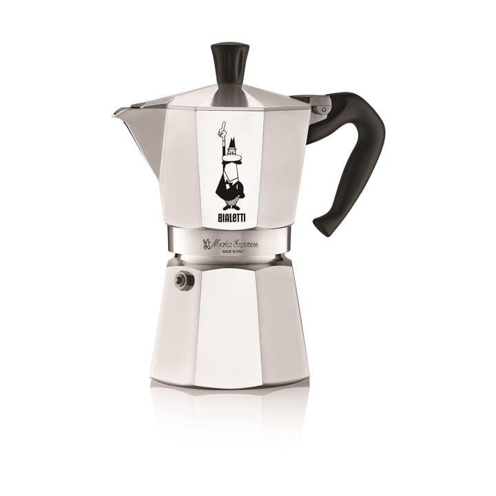 Moka kaffemaskine 6 kopper, Sølv Bialetti