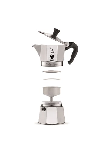 Moka kaffemaskine 6 kopper - Sølv - Bialetti