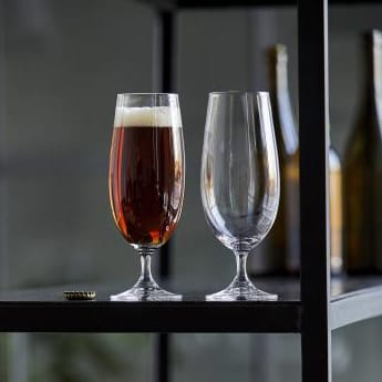 Bitz ølglas 38 cl 2 styk, Klarglas Bitz