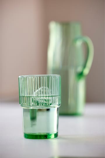 Kusintha caféglas 38 cl 4-pak - Green - Bitz