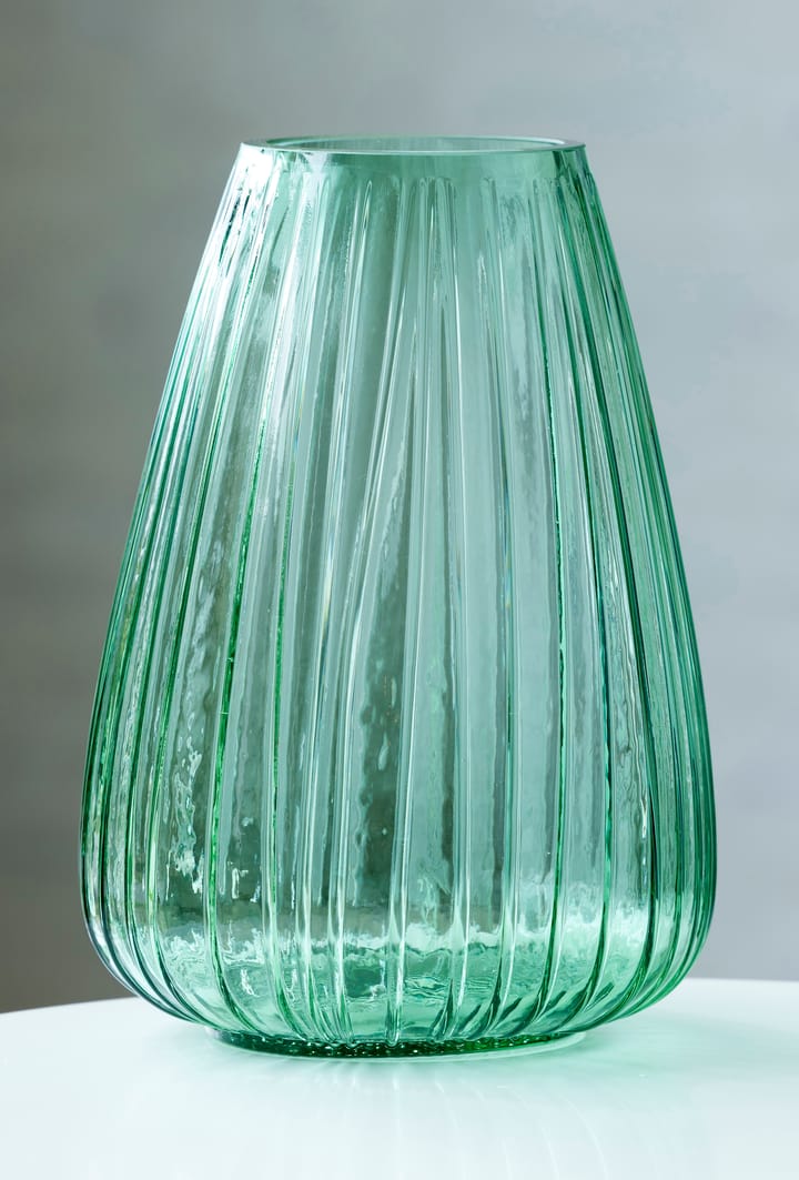 Kusintha vase 22 cm, Grøn Bitz