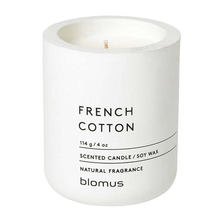 Fraga duftlys 24 timer - French Cotton/Lily White
 - Blomus