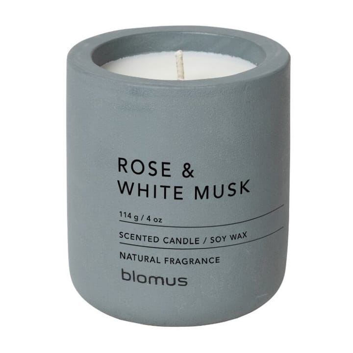 Fraga duftlys 24 timer, Rose & White Musk/Flintstone blomus