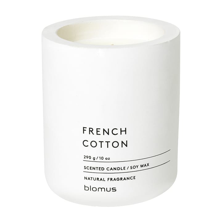 Fraga duftlys 55 timer - French Cotton/Lily White
 - Blomus