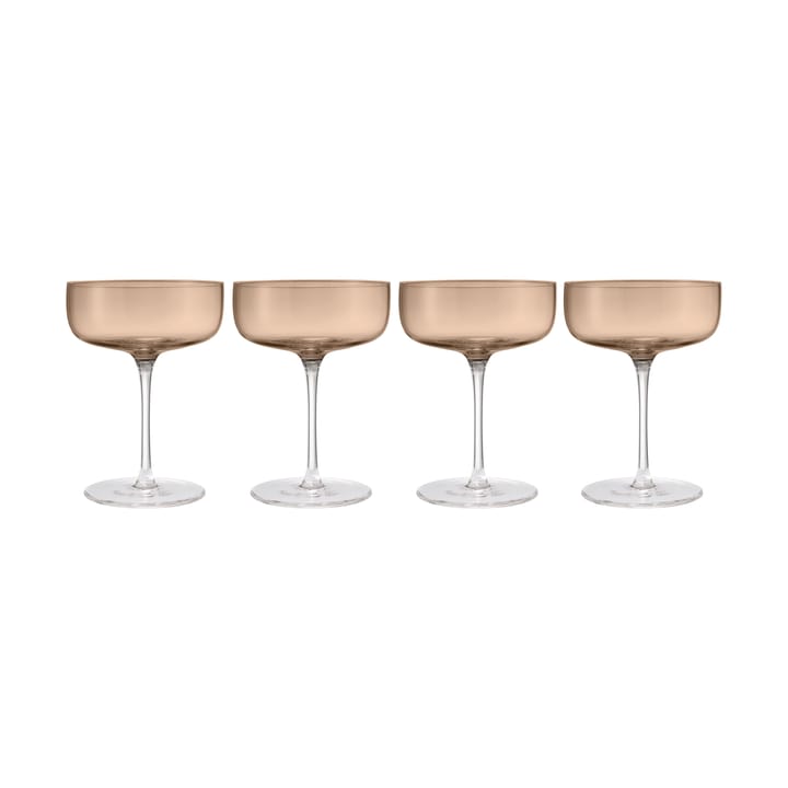 Fuumi champagneglas Coupe 28 cl 4-pak - Coffee-klar - Blomus