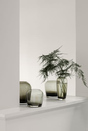 Leta vase 13 cm - Smoke - blomus