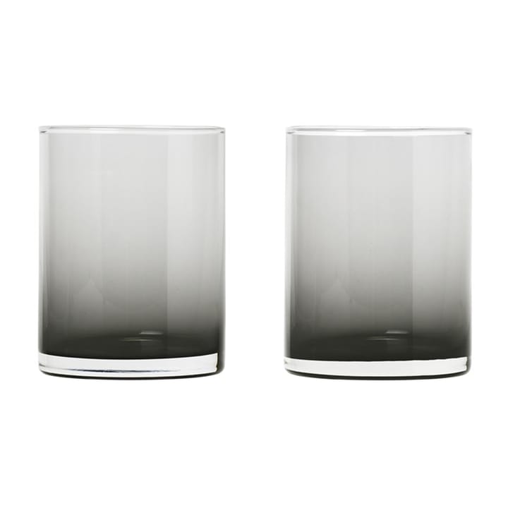 Mera tumblerglas 22 cl 2-pak, Smoke blomus