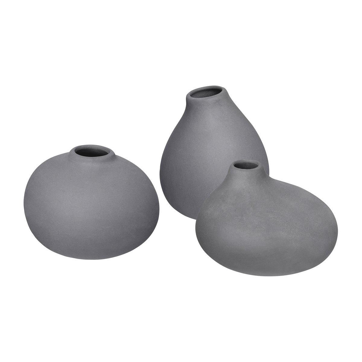 blomus Nona vase 3-pak Pewter