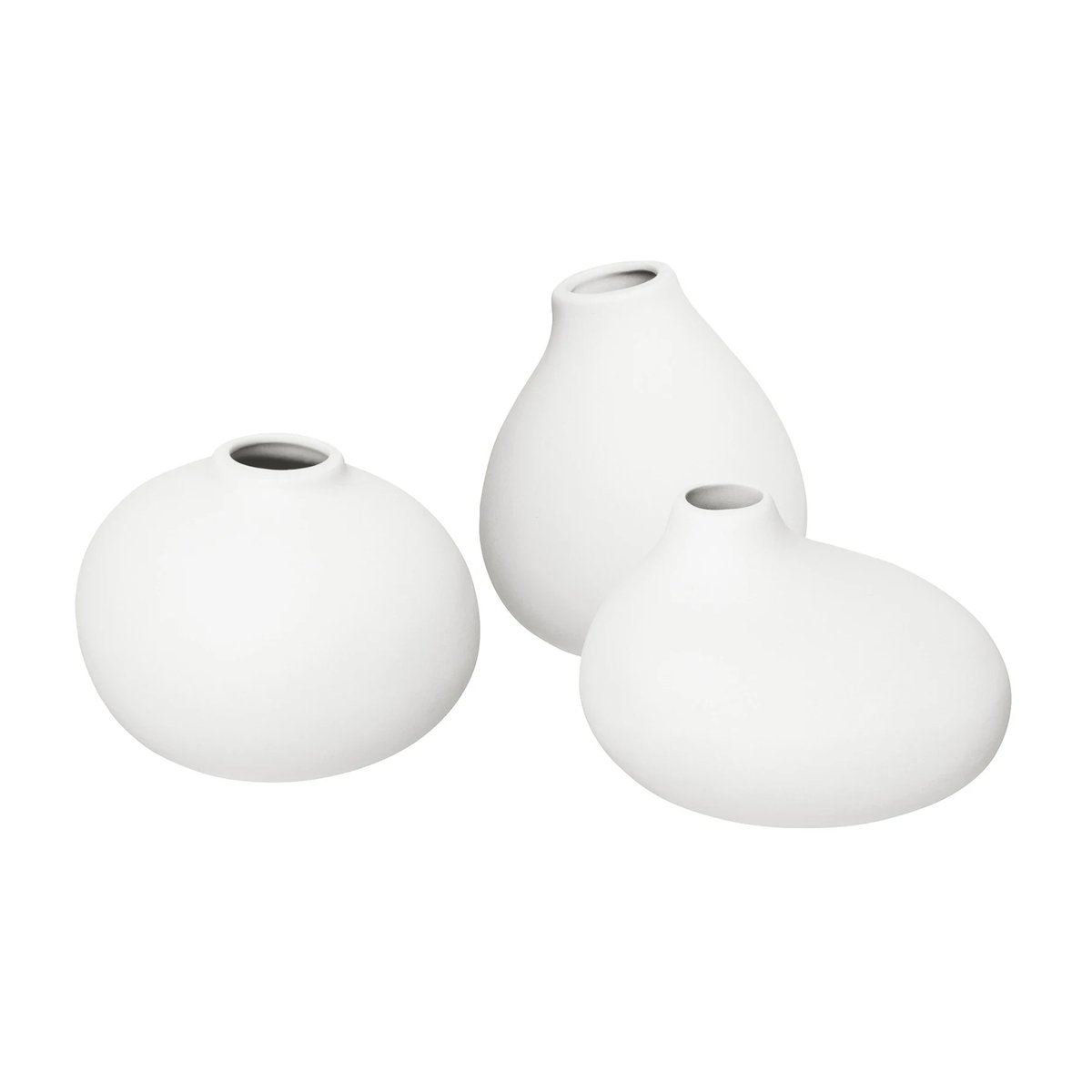 blomus Nona vase 3-pak White