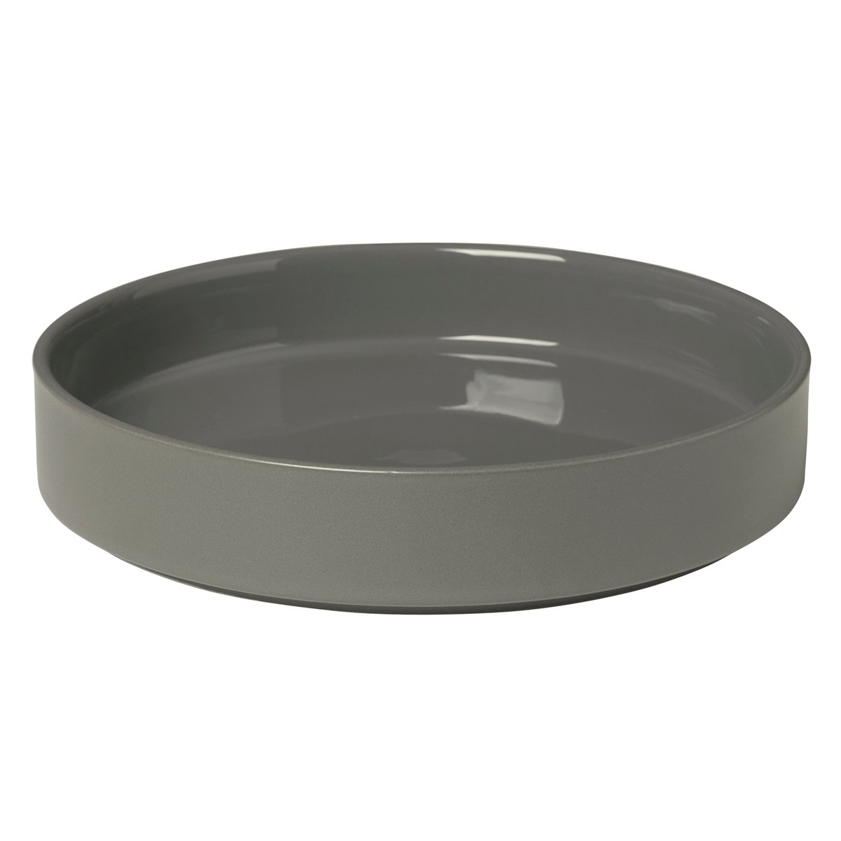 blomus Pilar dyb tallerken – Ø20 cm Pewter