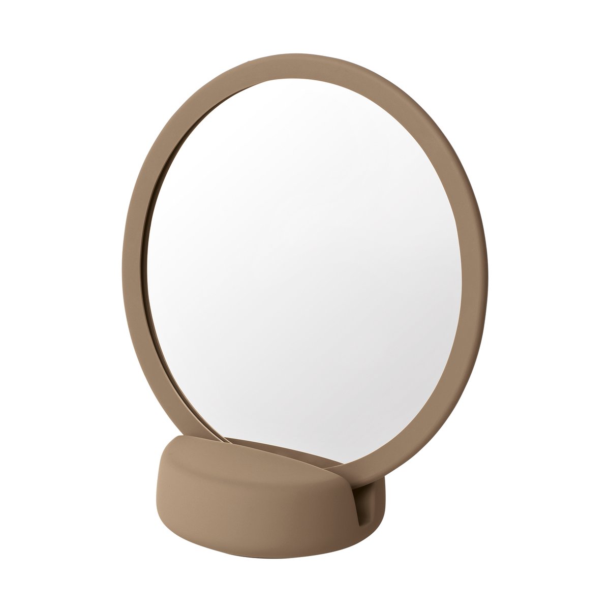 blomus Sono Vanity spejl keramik Ø17 cm Beige