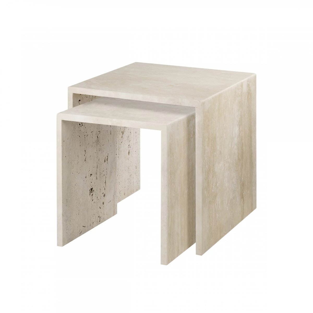 blomus Varu sidebord 2 dele Travertine