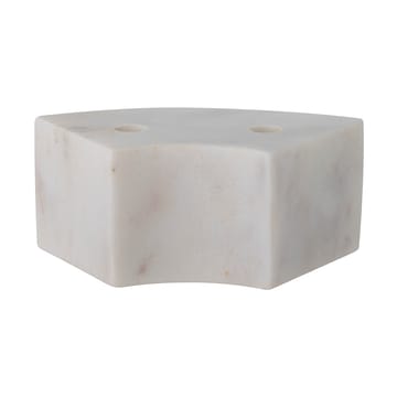 Florida lysestage 14,5x6x7,5 cm - White marble - Bloomingville
