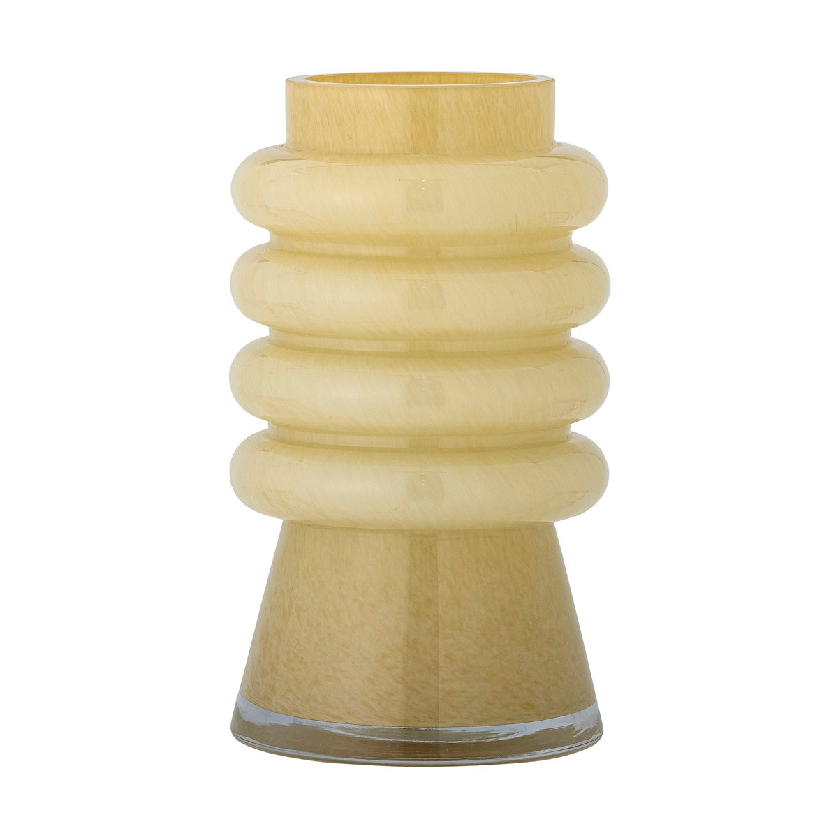 Bloomingville Sahara vase Ø13×23 cm Yellow