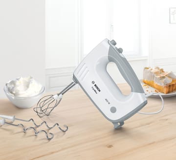 Bosch ErgoMixx MFQ36480 håndmixer og stavblender-sæt - Hvid-vinduesgrå - Bosch