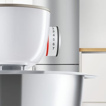 Bosch Serie 4 MUM5XW20 køkkenmaskine med vægt 1000W - Hvid-champagne - Bosch