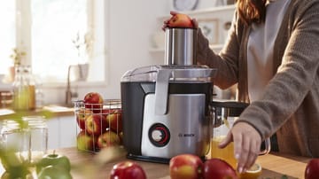 Bosch VitaJuice 4 MES4010 saftpresser 1200W - Sølv-sort - Bosch