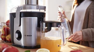 Bosch VitaJuice 4 MES4010 saftpresser 1200W - Sølv-sort - Bosch